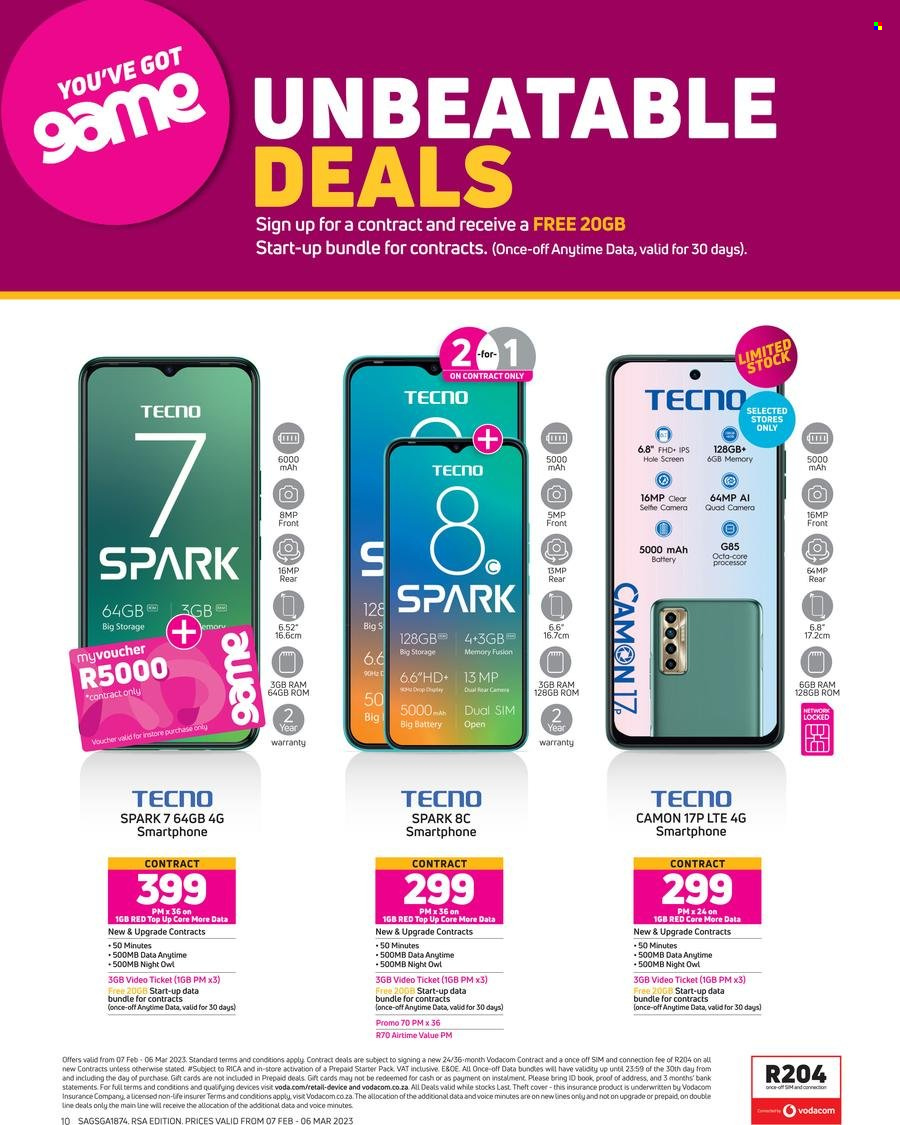 Game specials - 07/02/2023 - 06/03/2023. Page 10