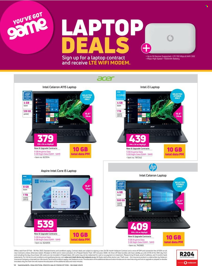Game specials - 07/02/2023 - 06/03/2023. Page 12