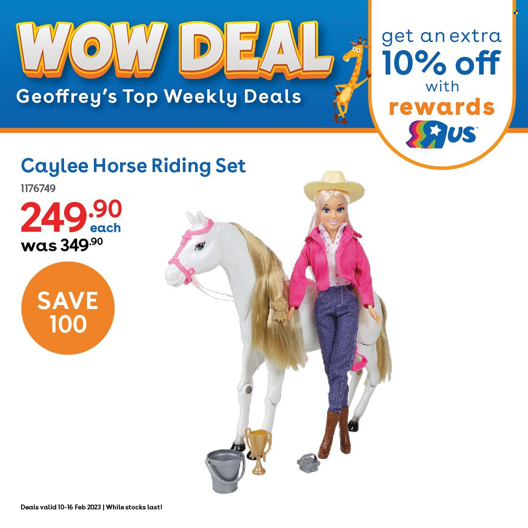Toys R Us specials - 10/02/2023 - 16/02/2023. Page 1
