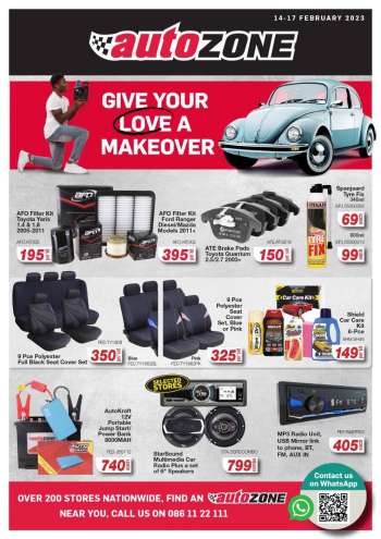 AutoZone catalogue  - 14/02/2023 - 17/02/2023.