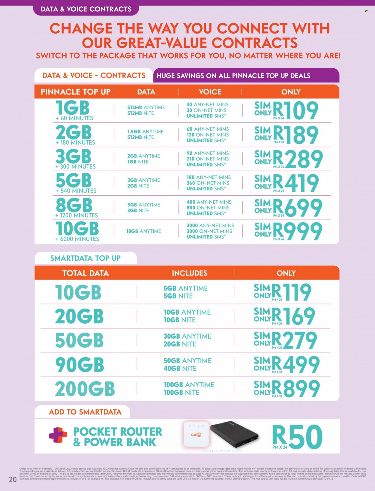 Cell C specials - 14/02/2023 - 30/03/2023. Page 20