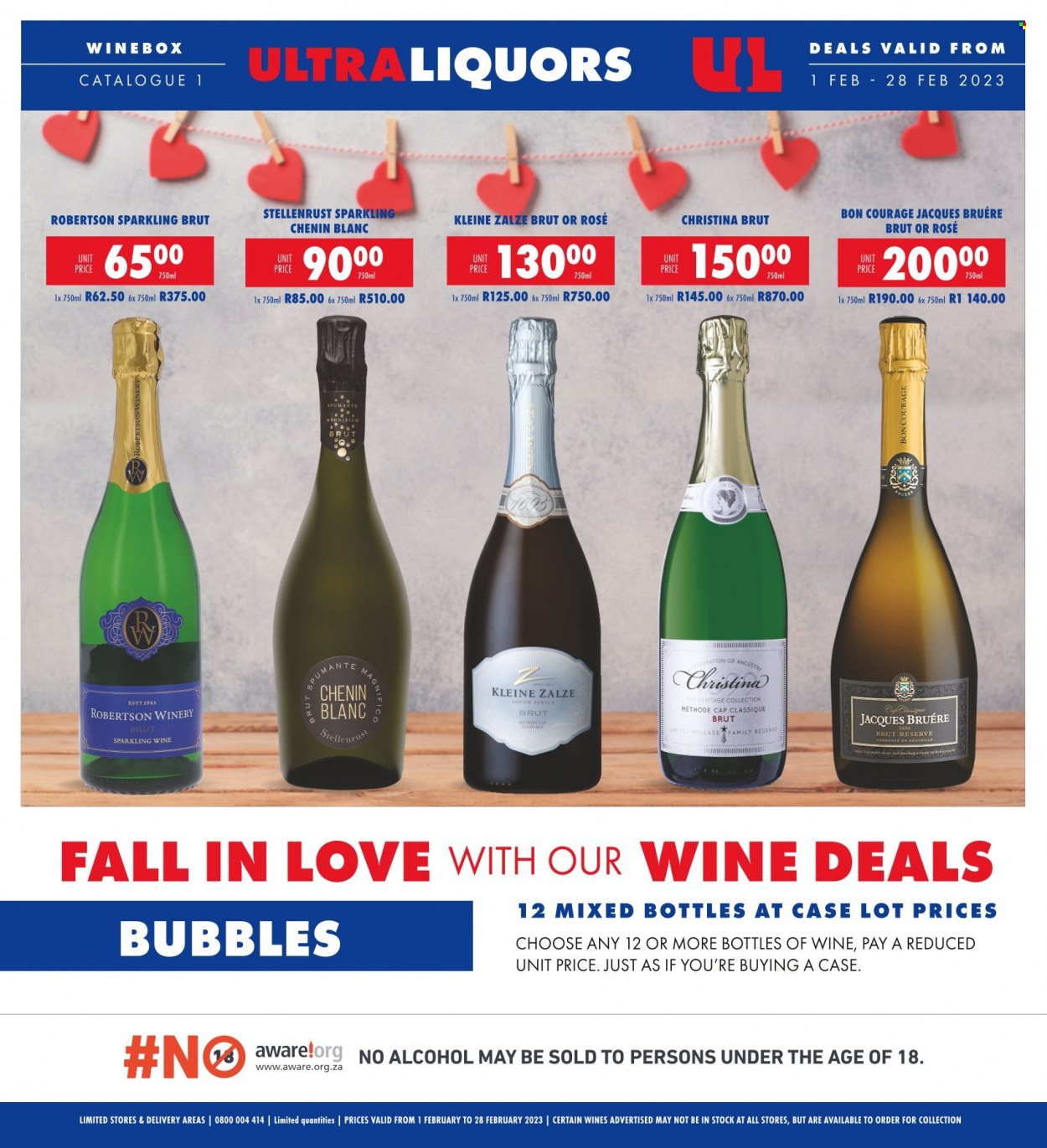 Ultra Liquors specials - 01/02/2023 - 28/02/2023. Page 1