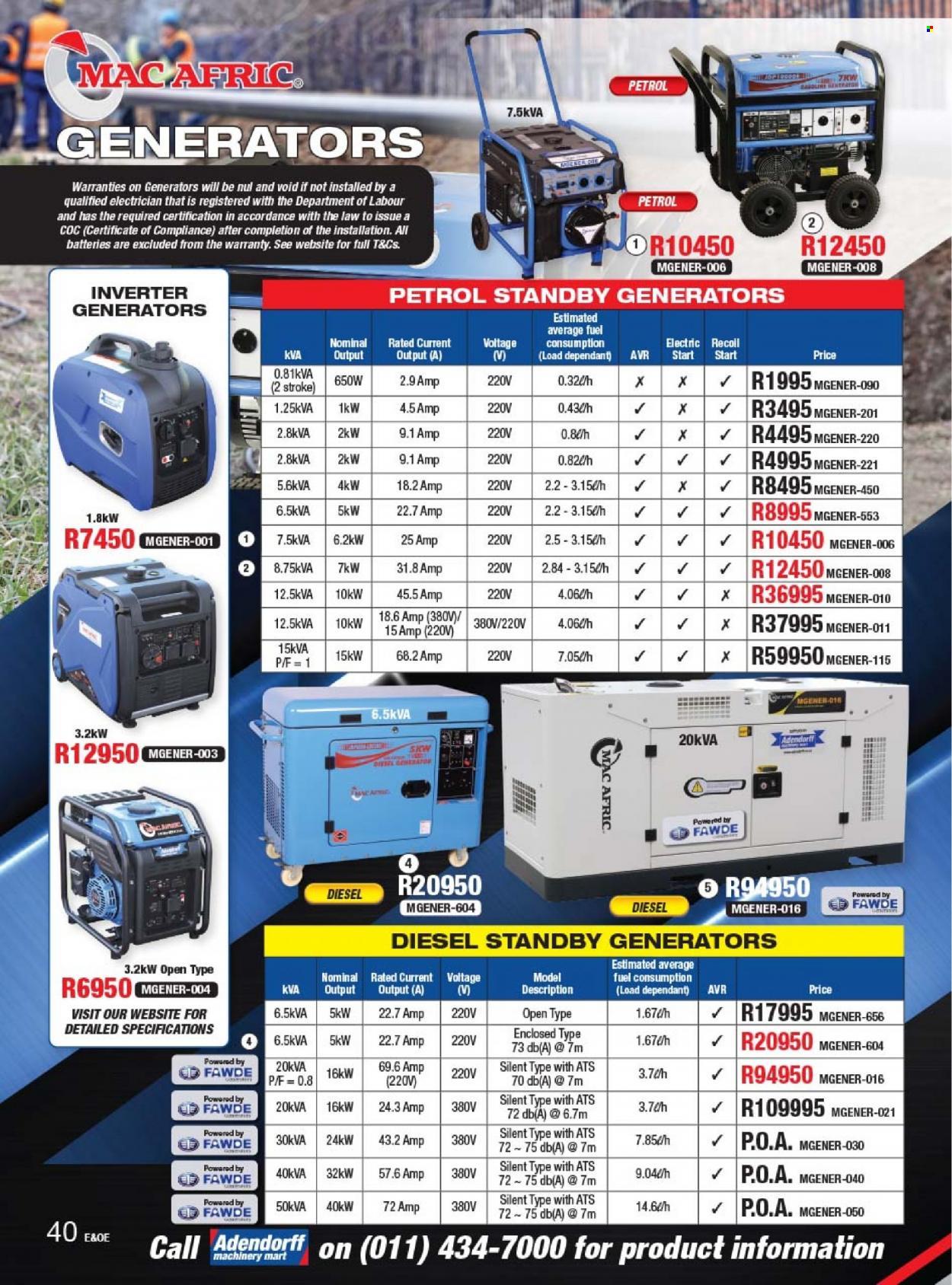 Adendorff Machinery Mart specials - 15/02/2023 - 28/02/2023. Page 42