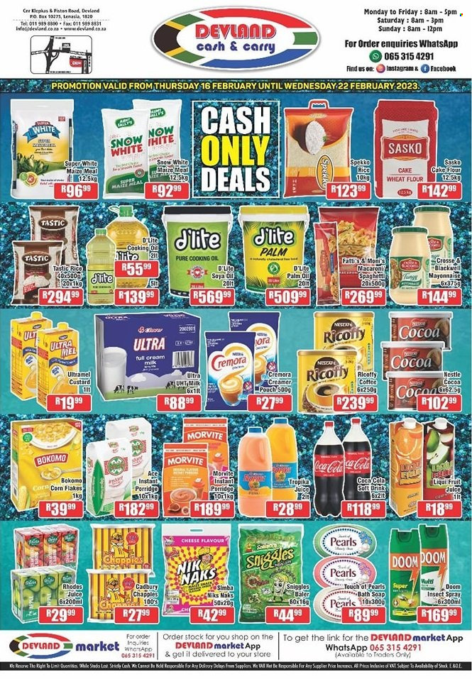 Devland specials - 16/02/2023 - 22/02/2023. Page 1