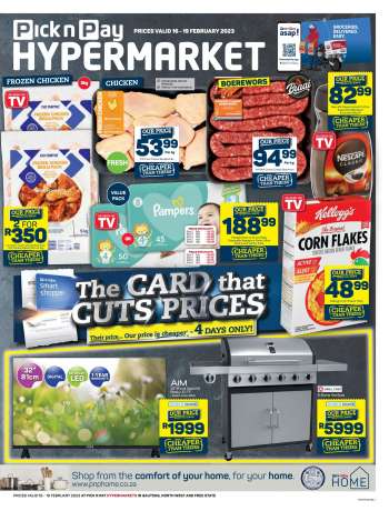 Pick n Pay Hypermarket catalogue  - 16/02/2023 - 19/02/2023.