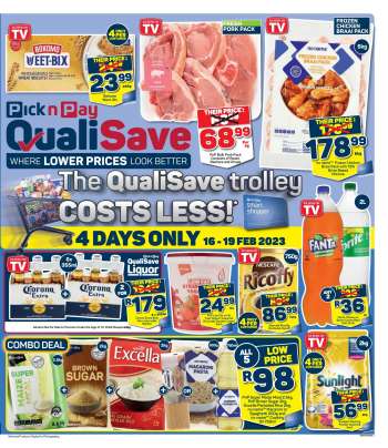 Pick n Pay QualiSave catalogue  - 16/02/2023 - 19/02/2023.