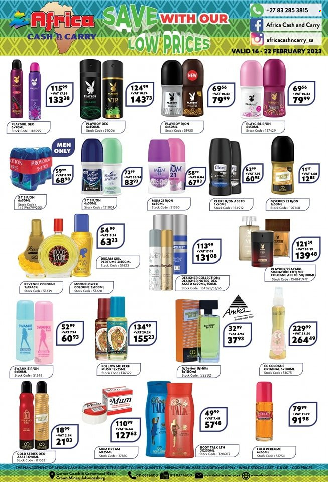 Africa Cash & Carry specials - 16/02/2023 - 22/02/2023. Page 1