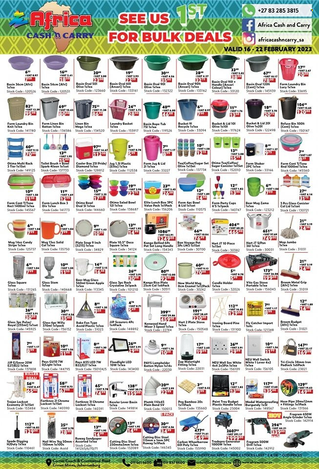 Africa Cash & Carry specials - 16/02/2023 - 22/02/2023. Page 6