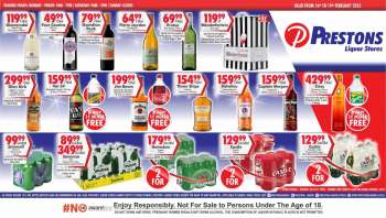 Prestons Liquor Stores catalogue  - 16/02/2023 - 19/02/2023.