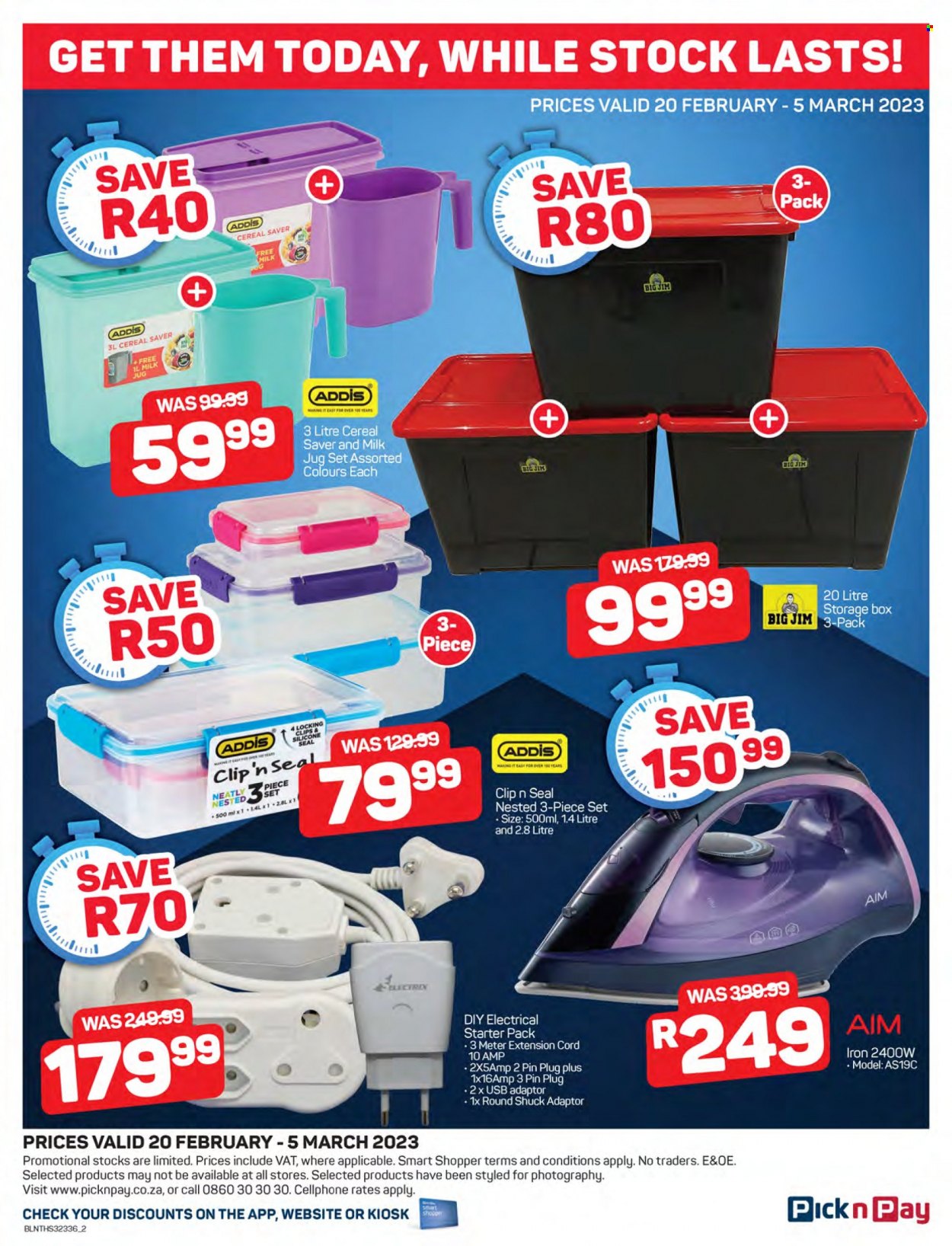 Pick n Pay Hypermarket specials - 20/02/2023 - 05/03/2023. Page 2