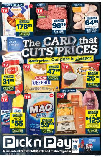 Pick n Pay Hypermarket catalogue  - 20/02/2023 - 08/03/2023.