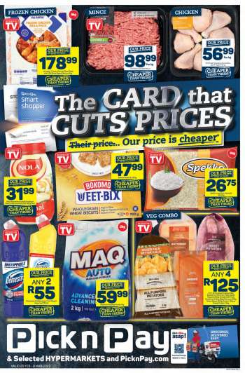 Pick n Pay catalogue  - 20/02/2023 - 08/03/2023.