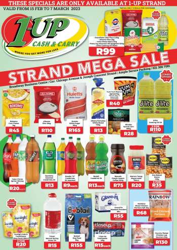 1UP Cash & Carry catalogue  - 15/02/2023 - 07/03/2023.