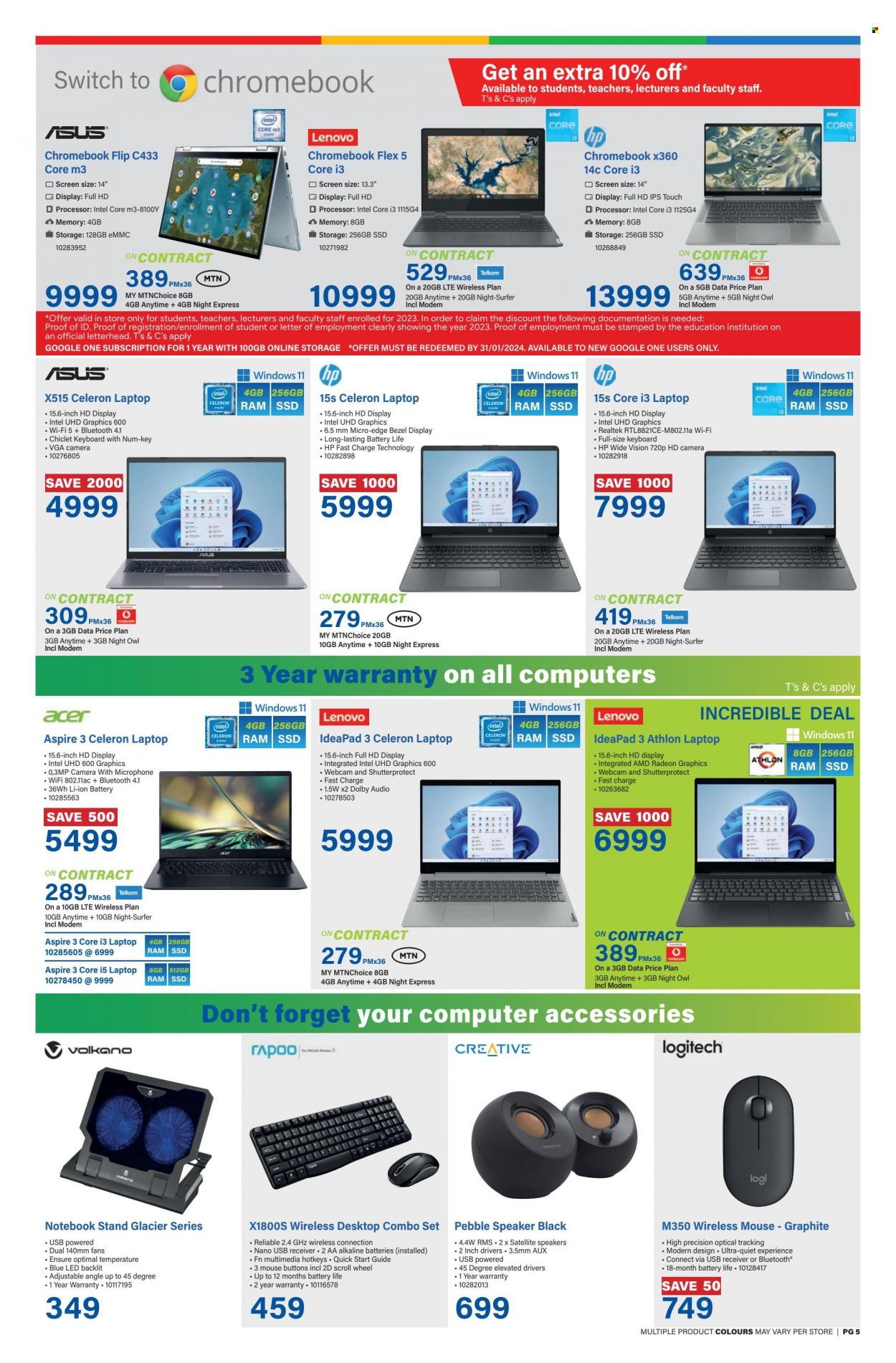 Incredible Connection specials - 21/02/2023 - 26/02/2023. Page 5