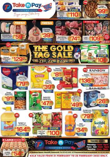 Take n Pay catalogue  - 21/02/2023 - 26/02/2023.