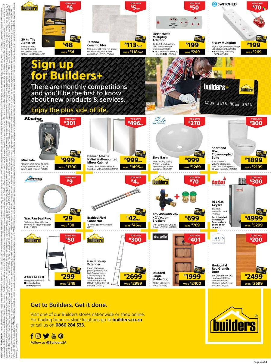Builders specials - 21/02/2023 - 20/03/2023. Page 4