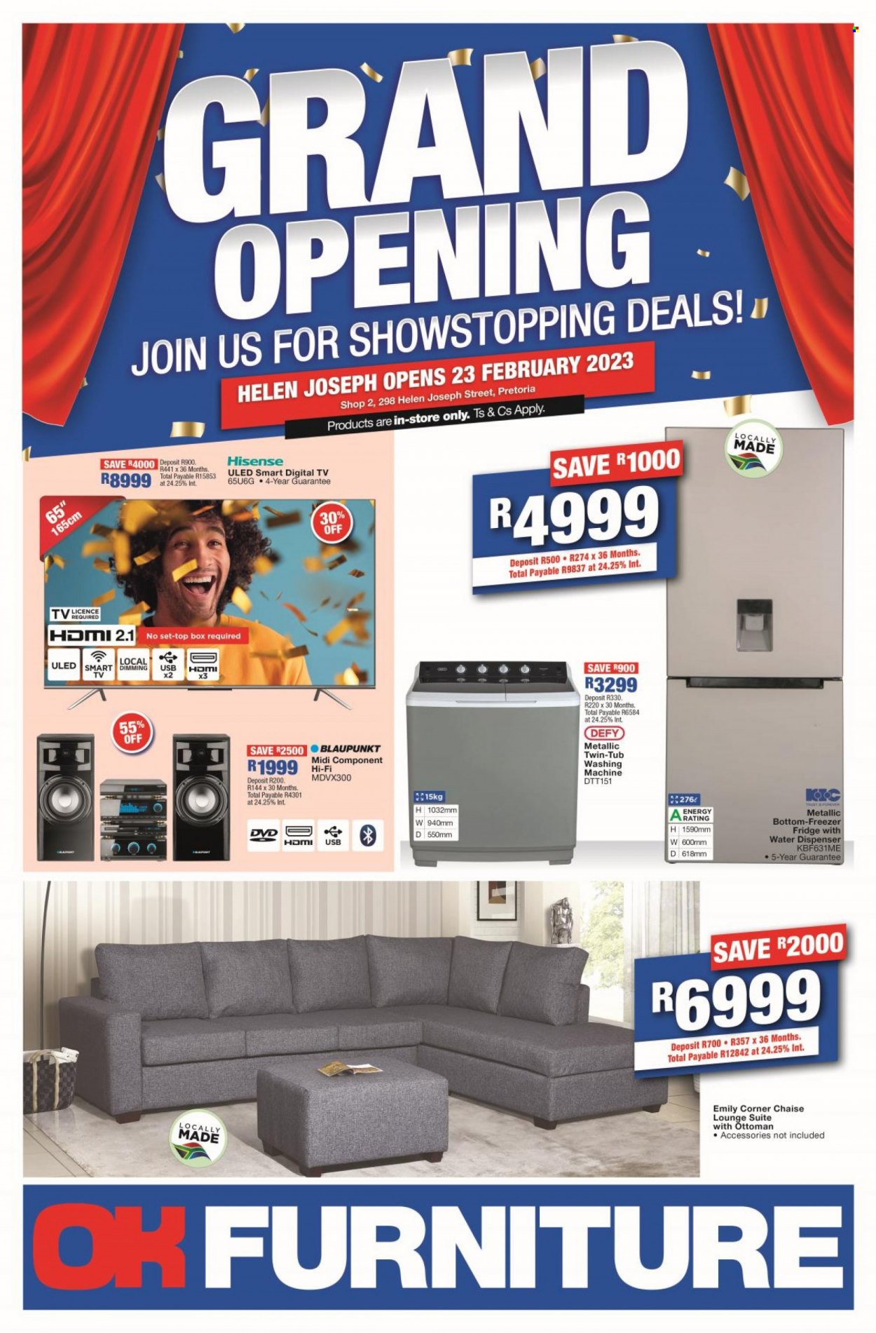 OK Furniture specials. Page 1