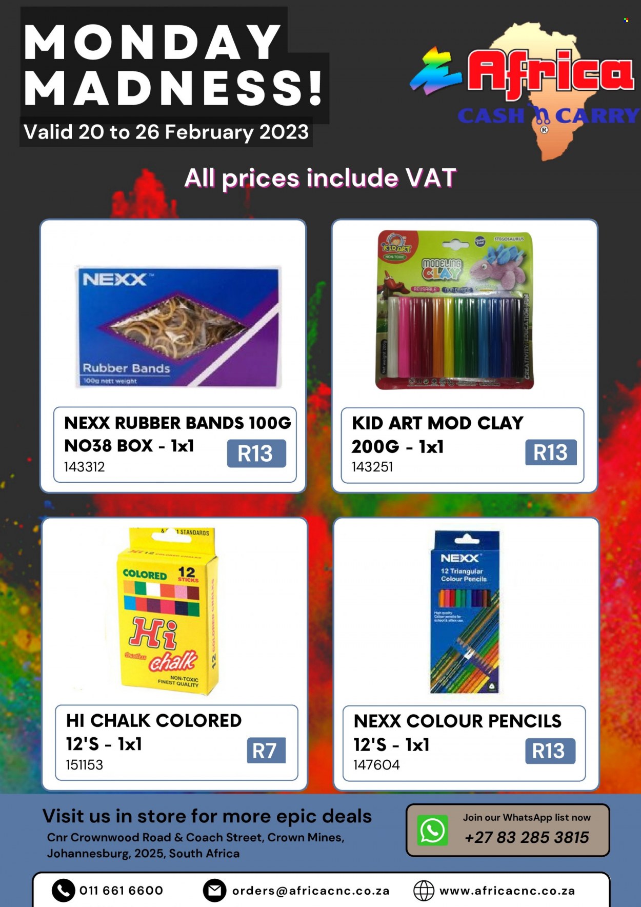 Africa Cash & Carry specials - 20/02/2023 - 26/02/2023. Page 1