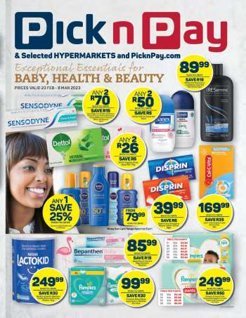 Pick n Pay Hypermarket catalogue  - 23/02/2023 - 08/03/2023.