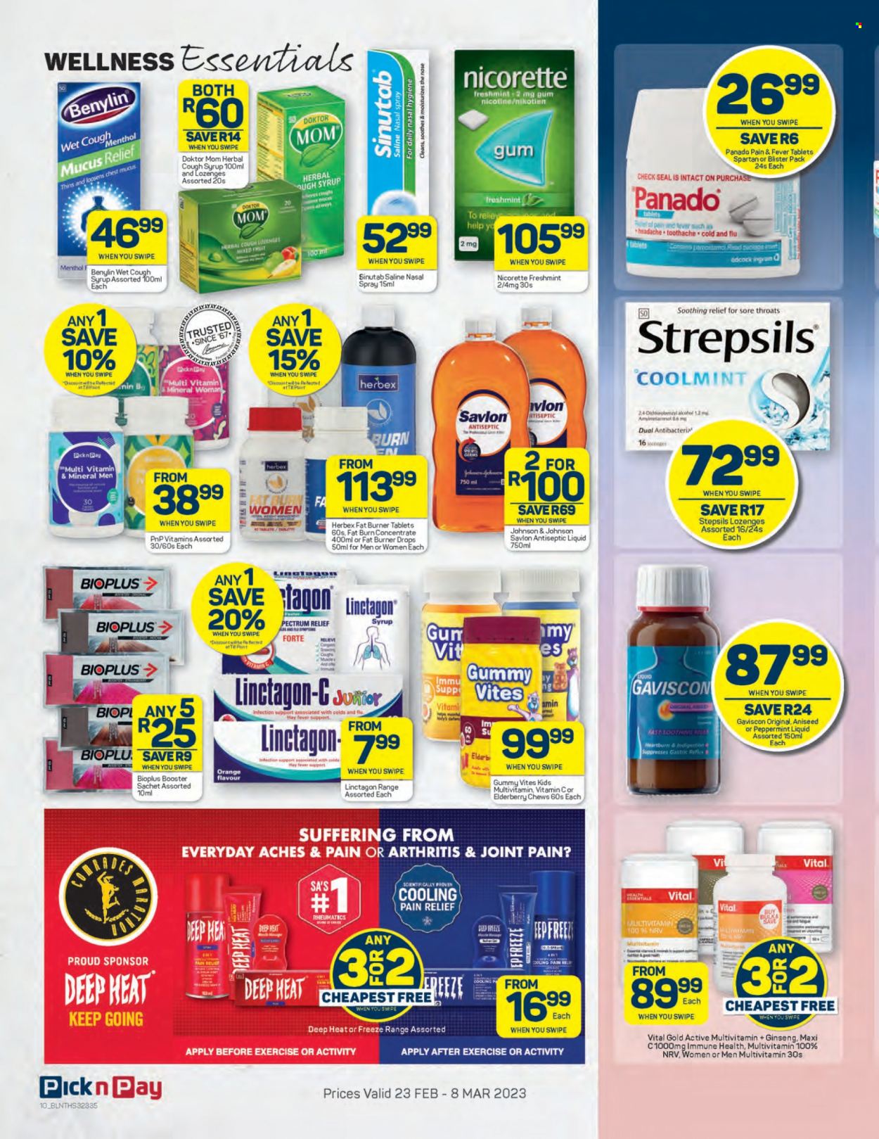 Pick n Pay Hypermarket specials - 23/02/2023 - 08/03/2023. Page 10