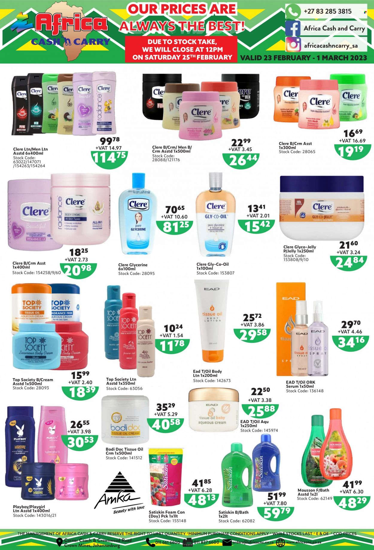 Africa Cash & Carry specials - 23/02/2023 - 01/03/2023. Page 1