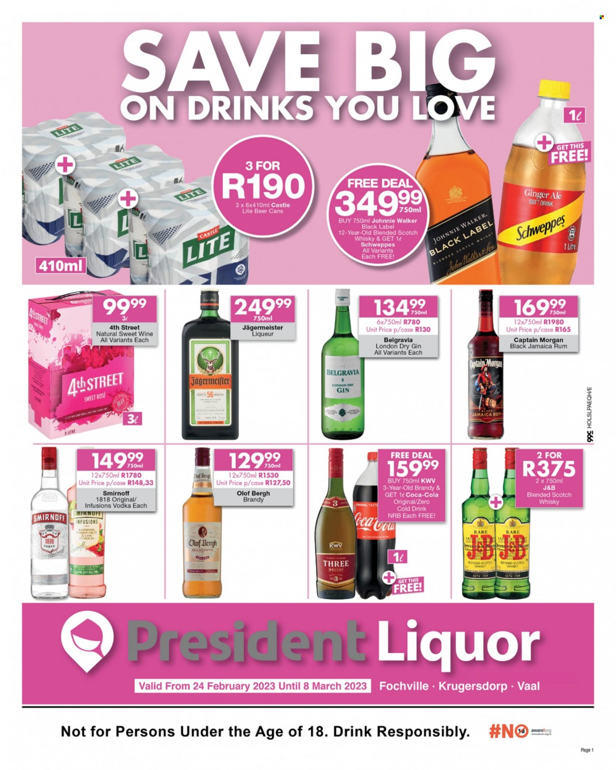 President Hyper specials - 24/02/2023 - 08/03/2023. Page 1