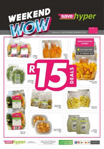 Save hyper catalogue  - 24/02/2023 - 26/02/2023.
