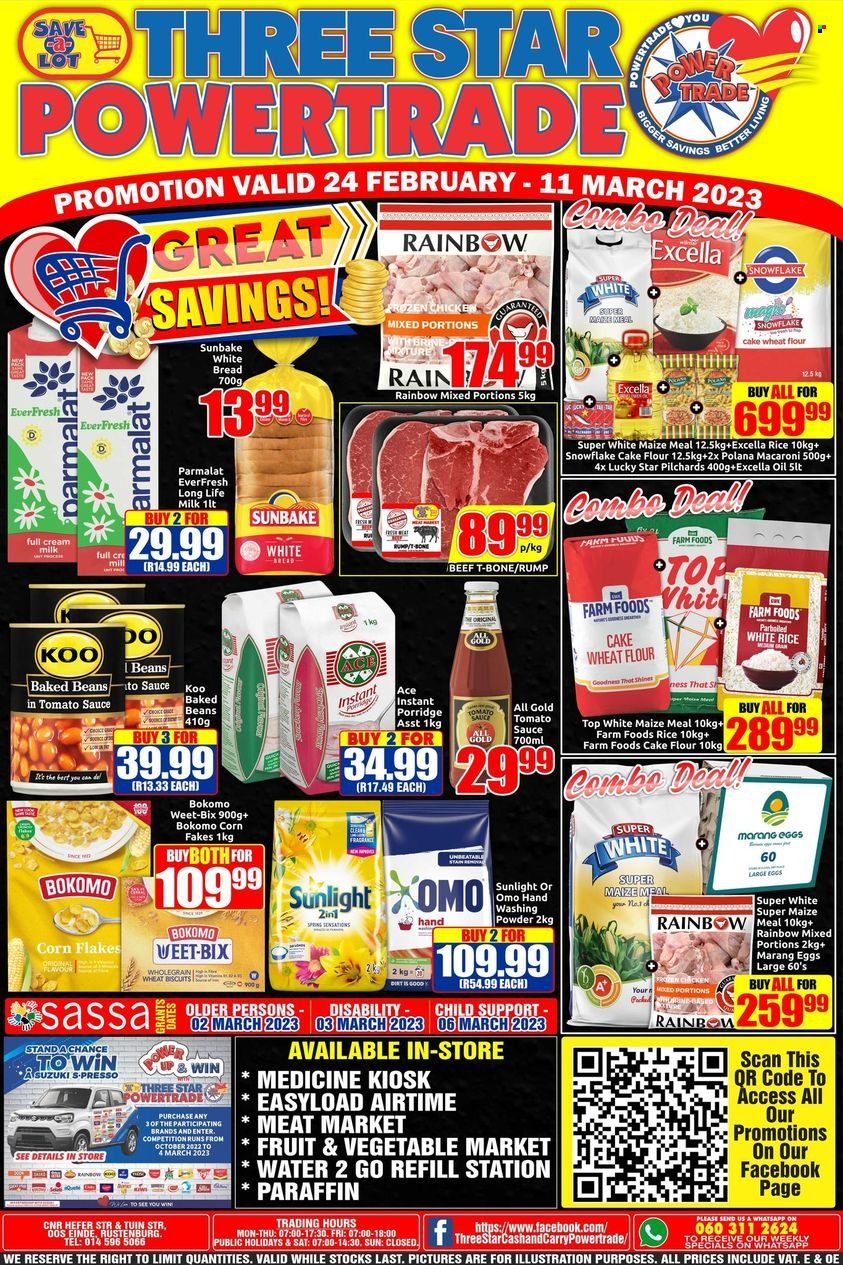 Three Star Cash and Carry specials - 24/02/2023 - 11/03/2023. Page 1