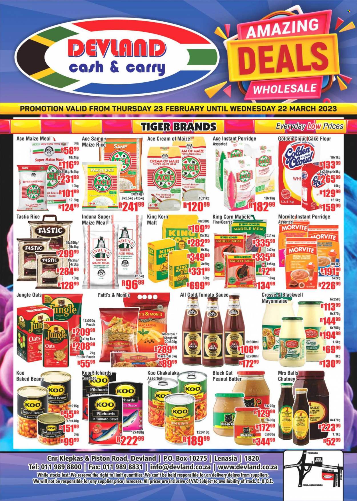 Devland specials - 23/02/2023 - 22/03/2023. Page 1