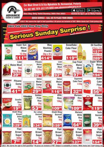 Advance Cash & Carry catalogue  - 26/02/2023 - 26/02/2023.