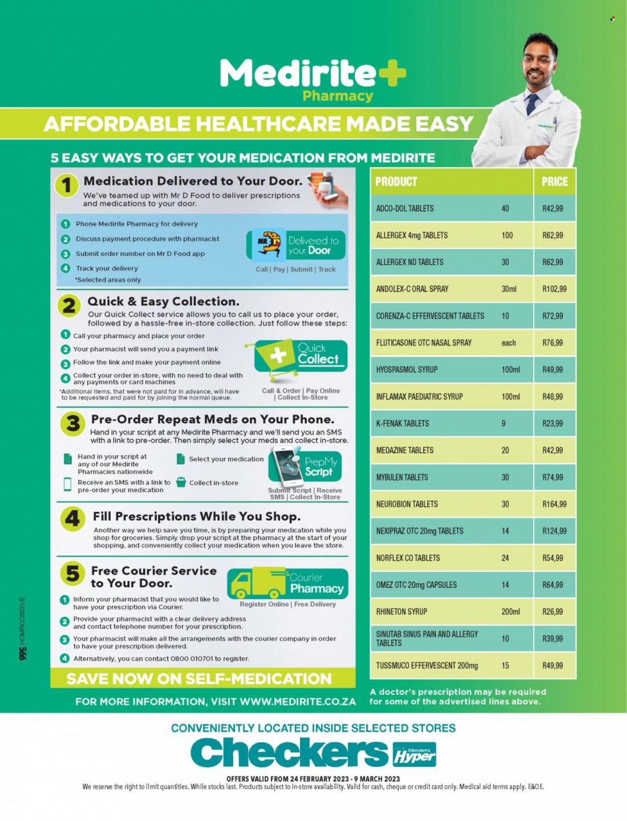 Checkers specials - 24/02/2023 - 09/03/2023. Page 3