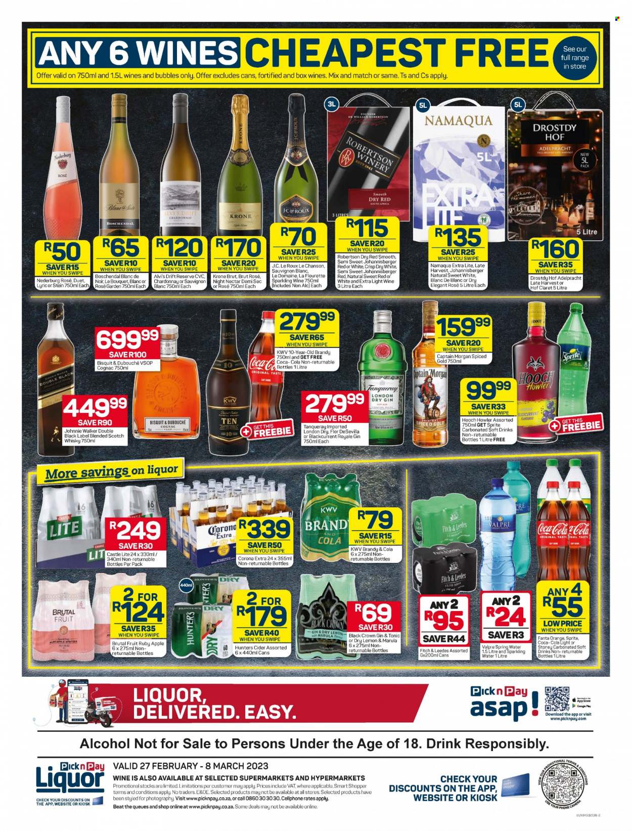 Pick n Pay Liquor specials - 27/02/2023 - 08/03/2023. Page 2
