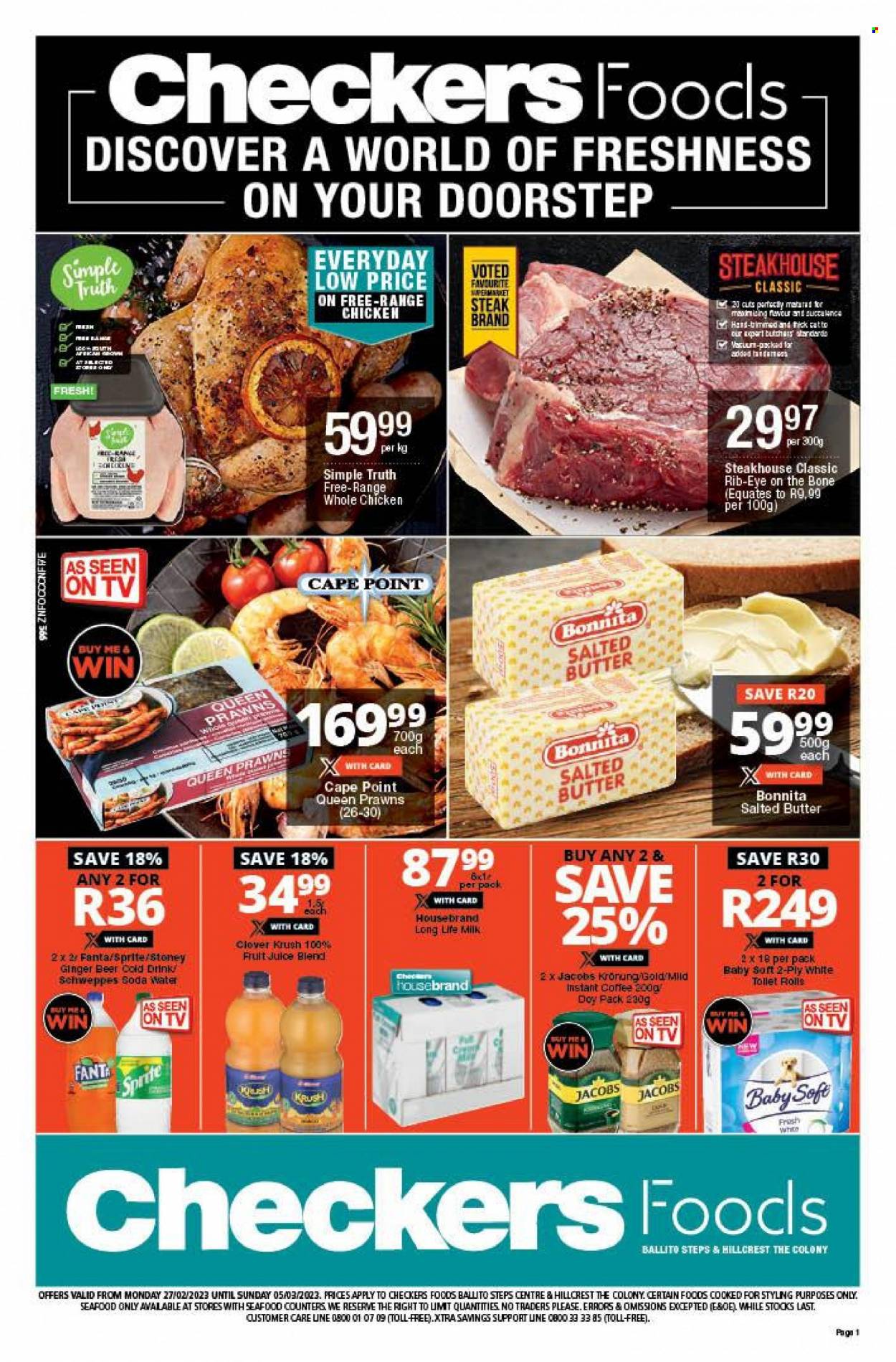 Checkers specials - 27/02/2023 - 05/03/2023. Page 1