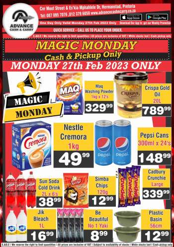 Advance Cash & Carry catalogue  - 27/02/2023 - 27/02/2023.
