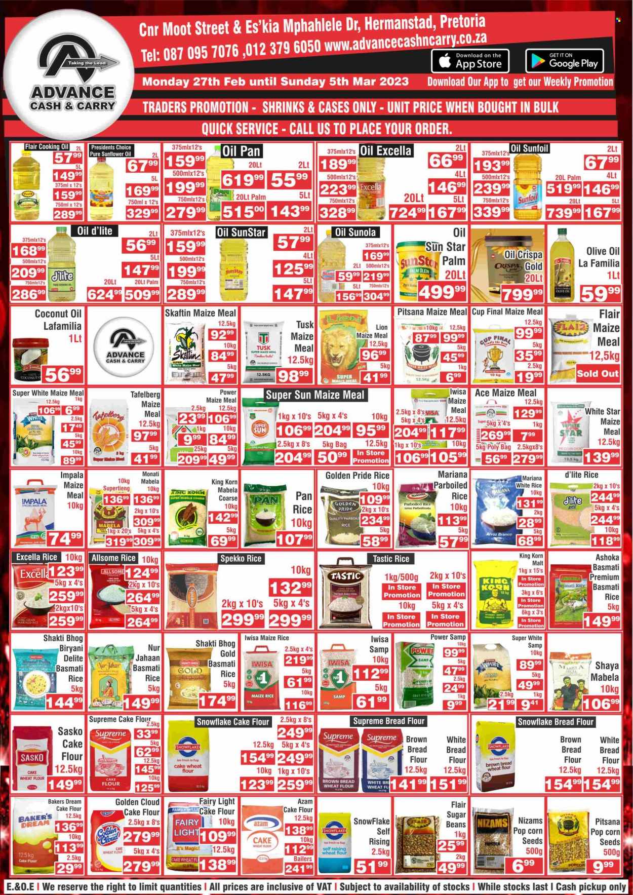 Advance Cash & Carry specials - 27/02/2023 - 05/03/2023. Page 1