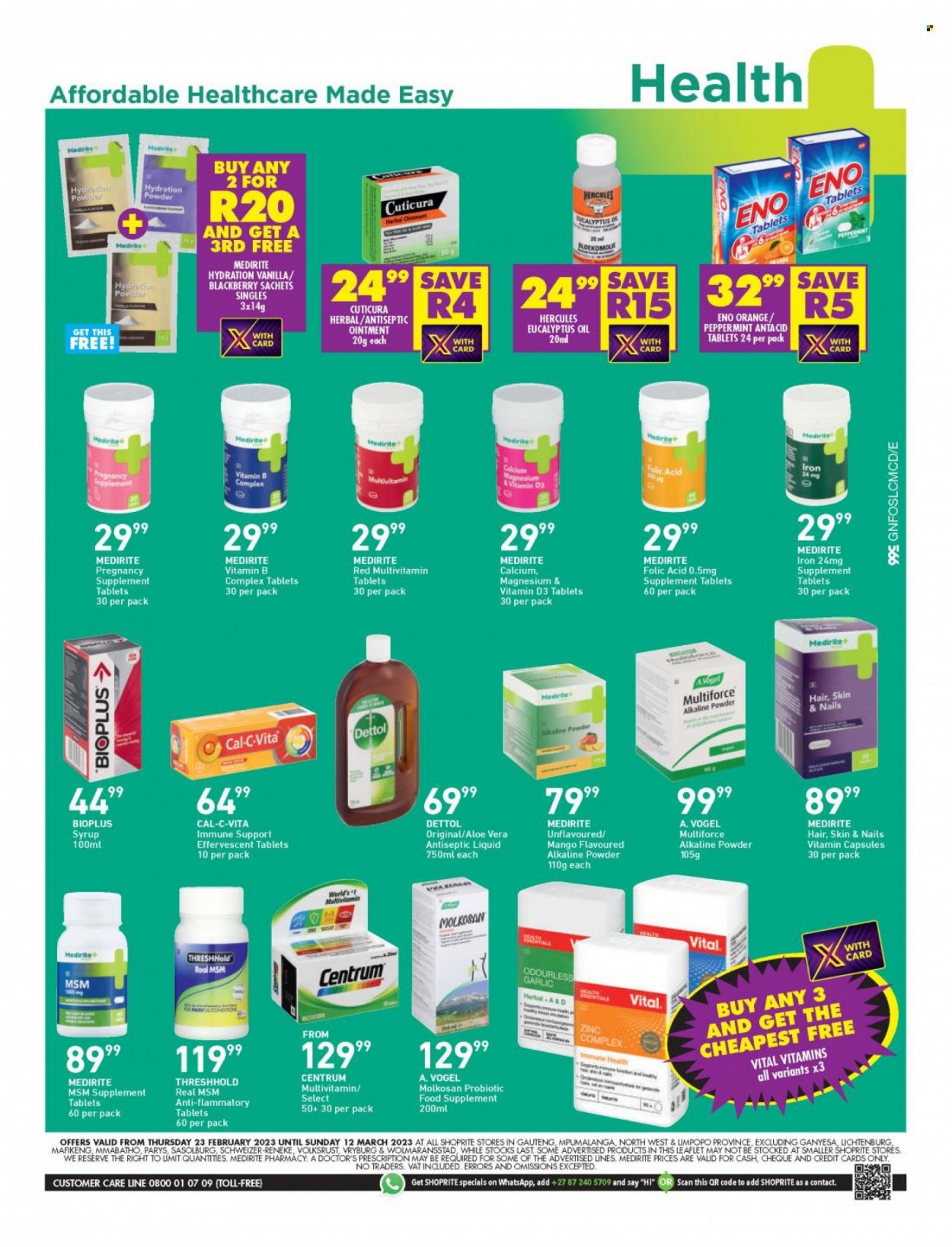 Shoprite specials - 23/02/2023 - 12/03/2023. Page 16