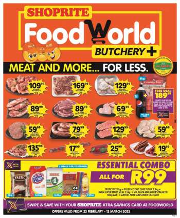 Shoprite catalogue  - 23/02/2023 - 12/03/2023.