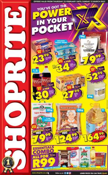 Shoprite catalogue  - 23/02/2023 - 12/03/2023.