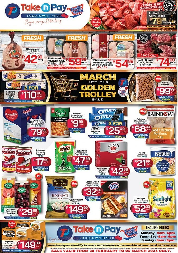 Take n Pay specials - 28/02/2023 - 05/03/2023. Page 1