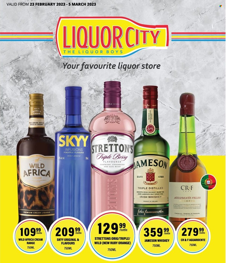 Liquor City specials - 23/02/2023 - 05/03/2023. Page 1