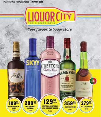 Liquor City catalogue  - 23/02/2023 - 05/03/2023.