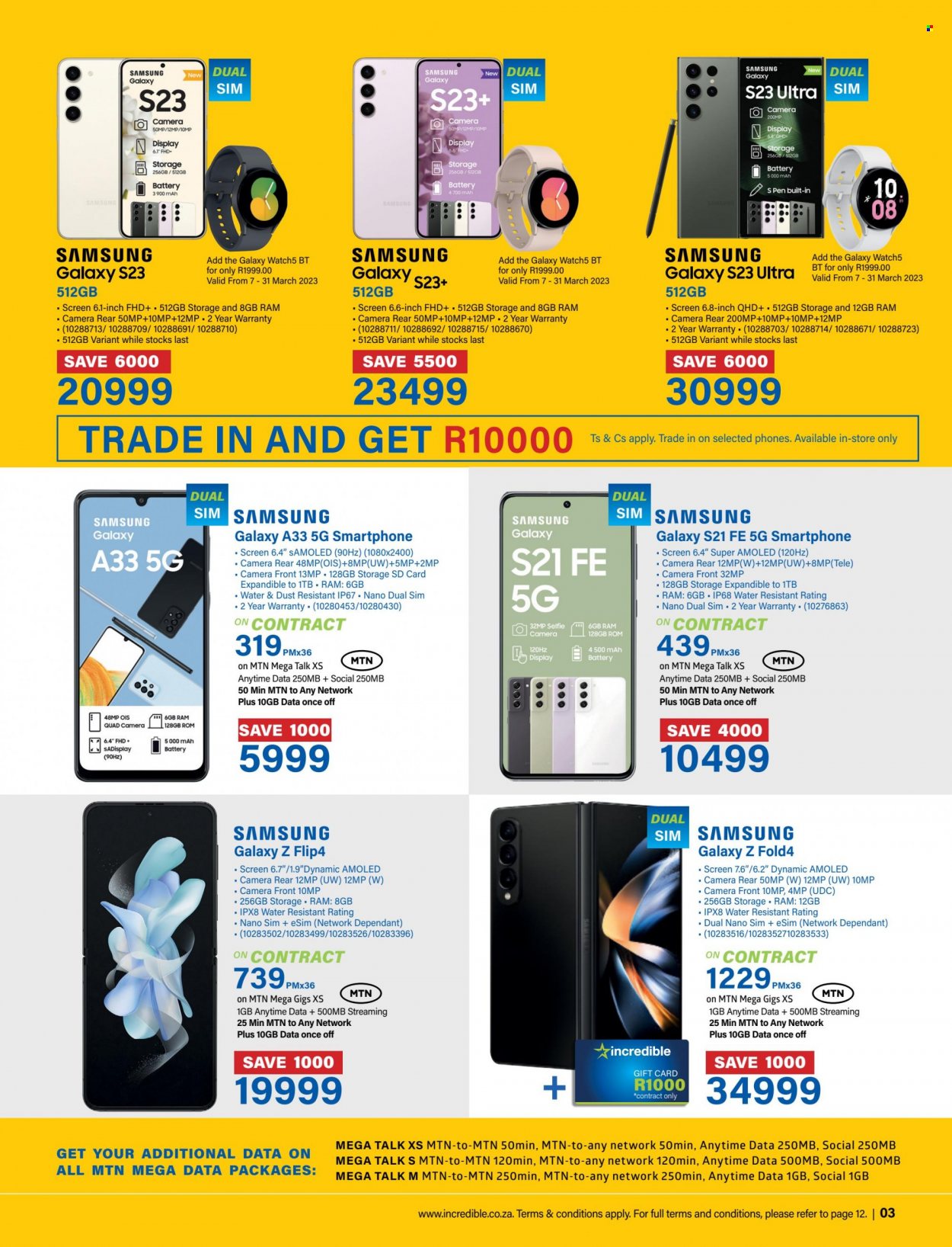 Incredible Connection specials - 01/03/2023 - 31/03/2023. Page 3