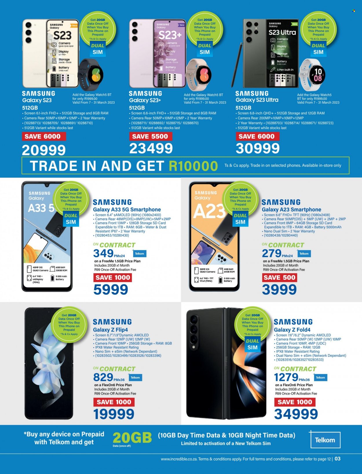 Incredible Connection specials - 01/03/2023 - 31/03/2023. Page 3