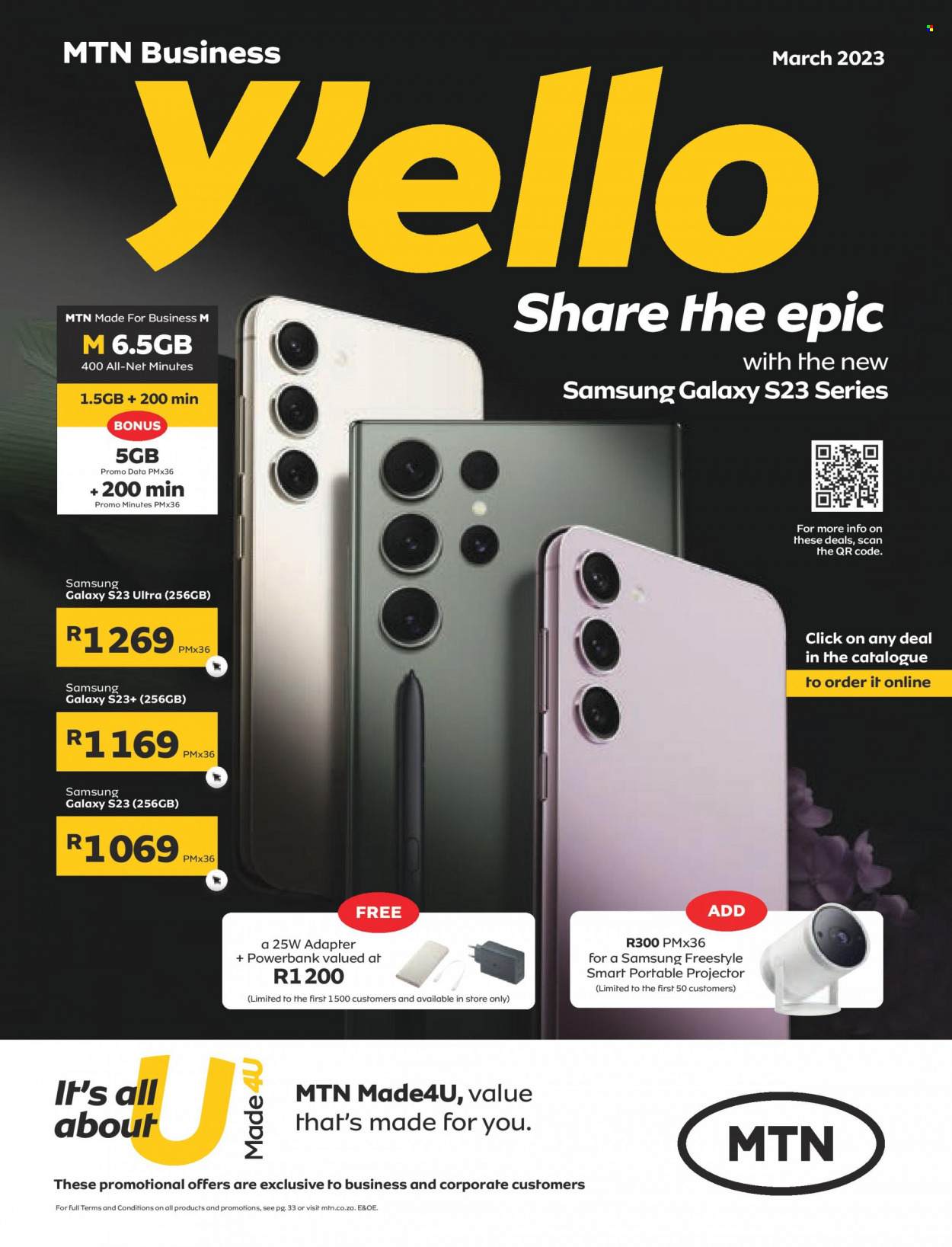 MTN specials - 01/03/2023 - 31/03/2023. Page 1