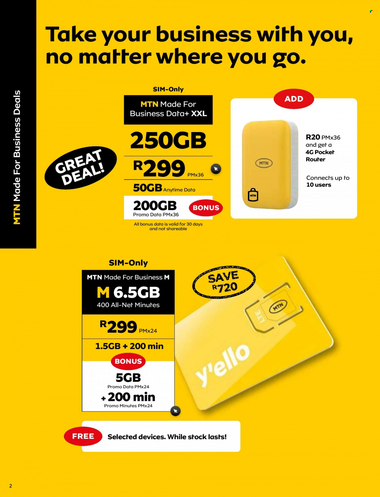 MTN specials - 01/03/2023 - 31/03/2023. Page 2