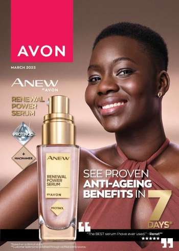 Avon catalogue  - 01/03/2023 - 31/03/2023.