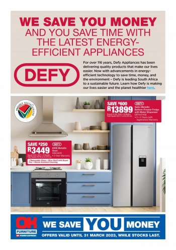 OK Furniture catalogue  - 01/03/2023 - 31/03/2023.