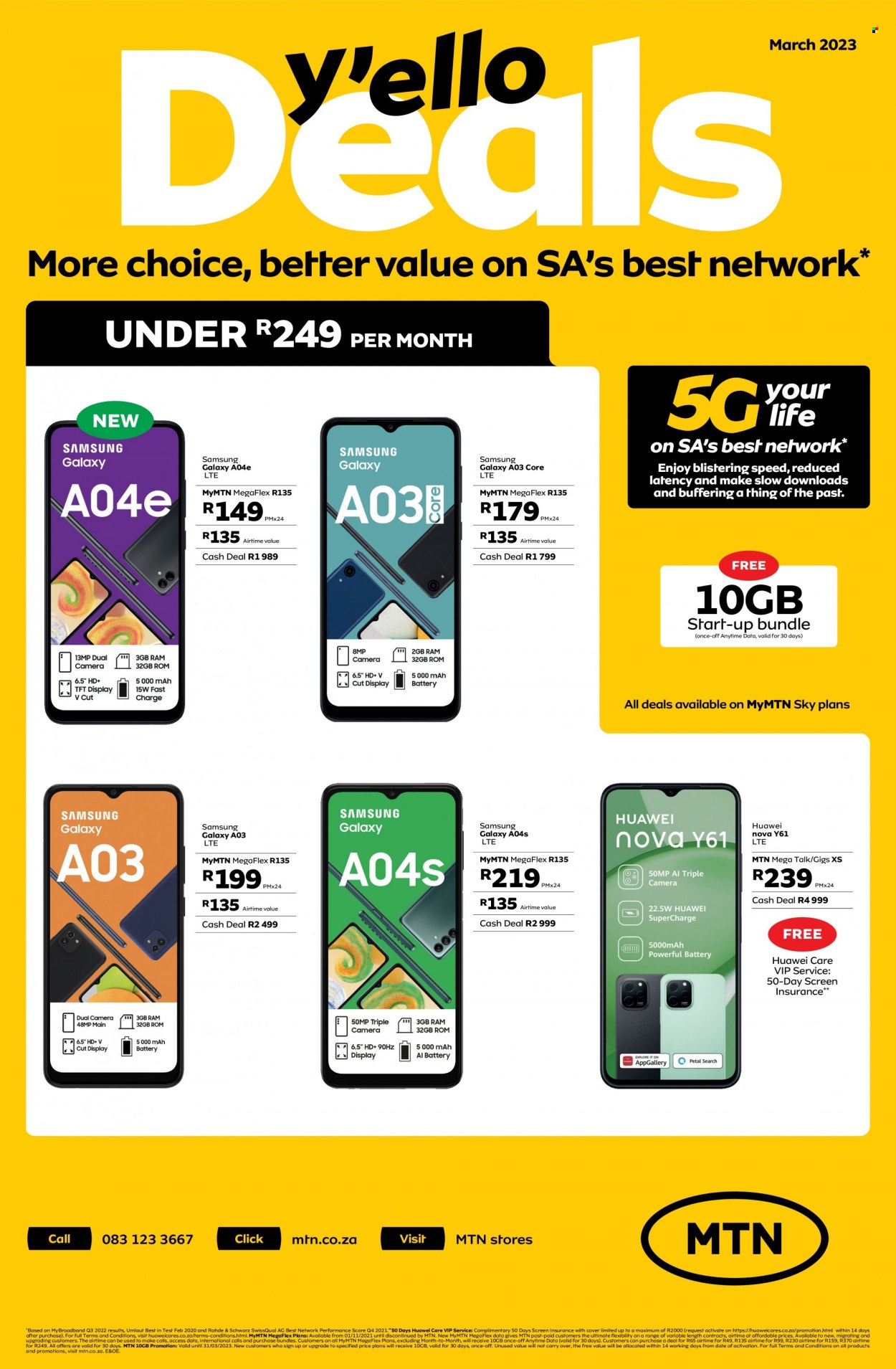 MTN specials - 01/03/2023 - 31/03/2023. Page 1