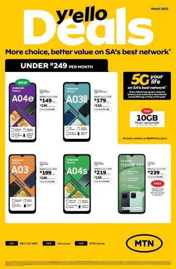 MTN catalogue  - 01/03/2023 - 31/03/2023.