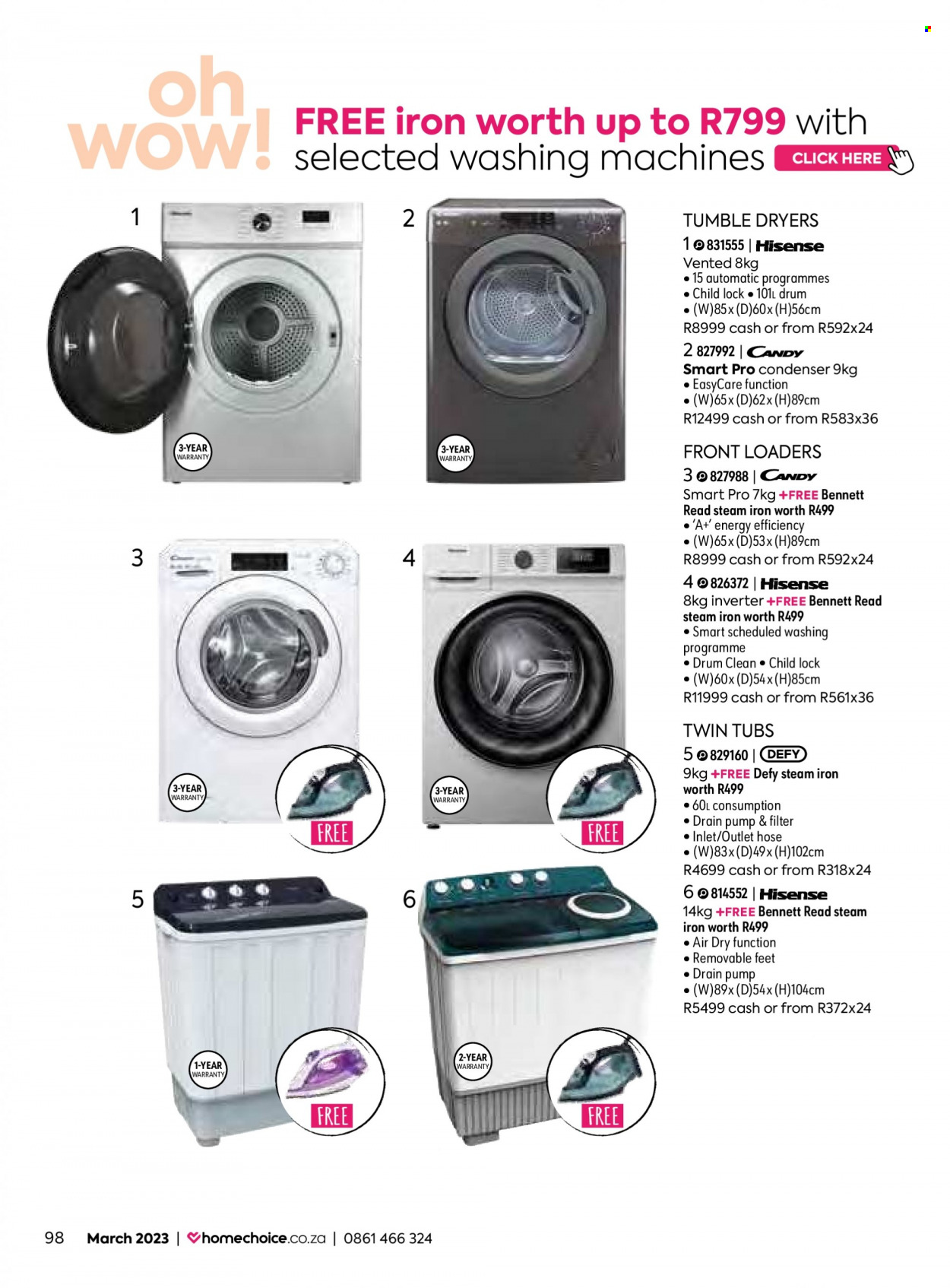 HomeChoice specials - 01/03/2023 - 31/03/2023. Page 98
